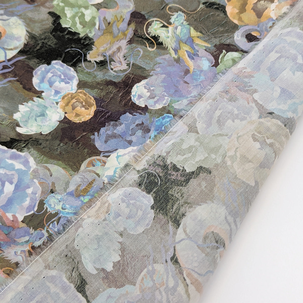 説明欄確認要◆輸入 リバティ LIBERTY タナローン Endless Song Green エンドレスソング グリーン 約130×50cm