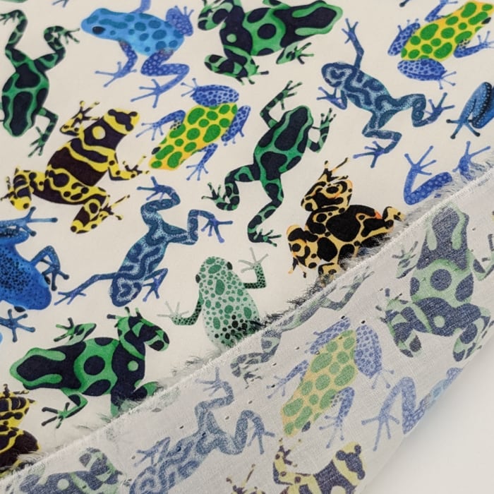 リバティ・ファブリックス タナローン Dart Frogs ダート・フロッグス 約108×50cm