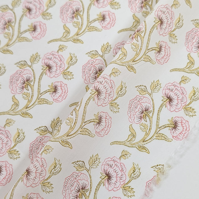 リバティ・ファブリックス イタリア製 タナローン Needlepoint ニードルポイント ピンク 約108×50cm