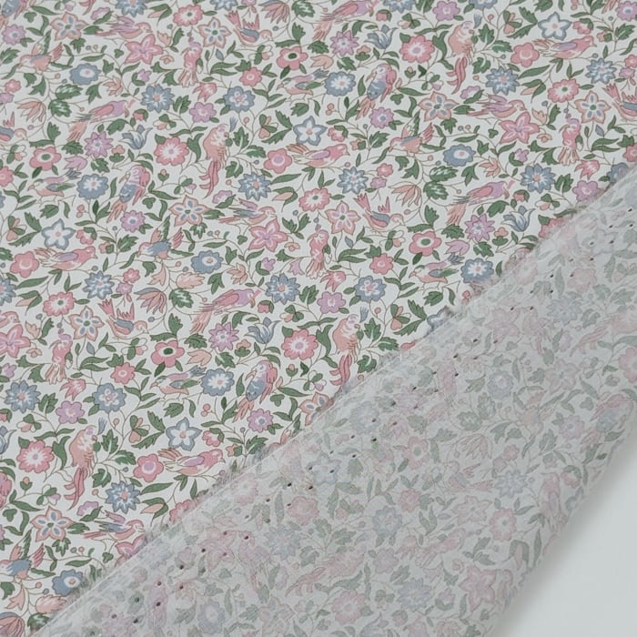 リバティ・ファブリックス 国産タナローン Spring Song スプリング・ソング 約108×50cm