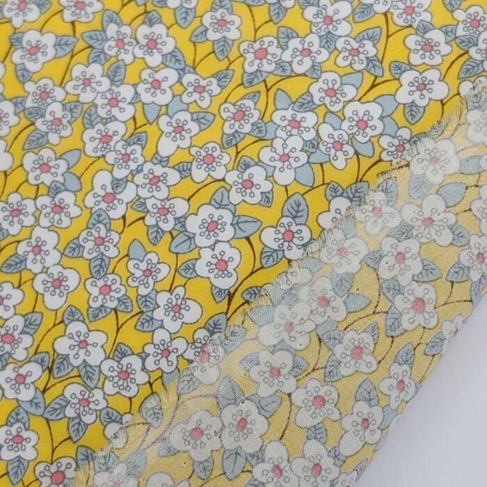 ◆輸入 リバティ LIBERTY タナローン Ffion フィオン イエロー 約130×50cm