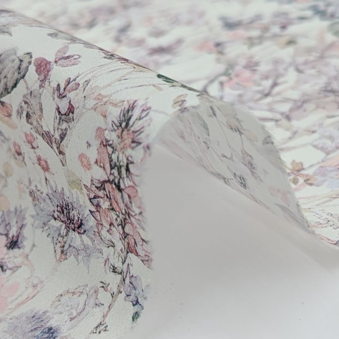 リバティ・ファブリックス　タナローン　Wild Flowers　ワイルド・フラワーズ　パウダーカラー　約108×50cm
