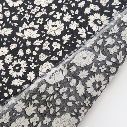 ◆輸入　リバティ　LIBERTY　タナローン　D'anjo Sky Black　ダンジョスカイ　ブラック　約130×50cm