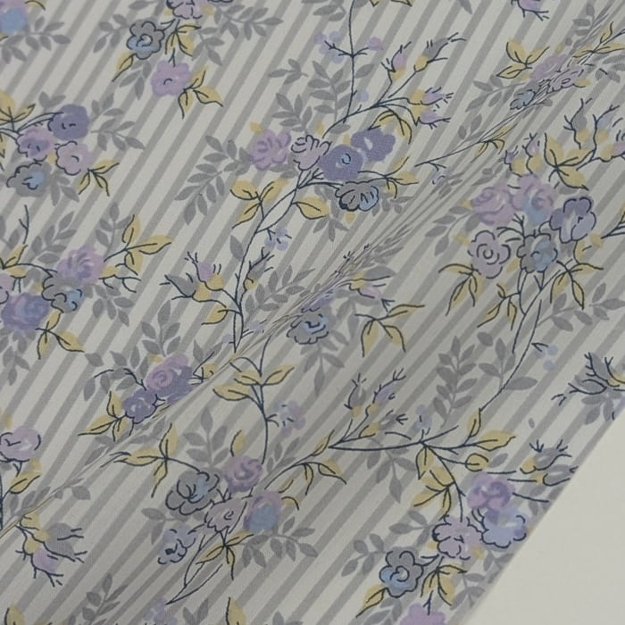 ★HHF別注★リバティ・ファブリックス　国産タナローン　Winding Roses　ワインディング・ローゼズ　約108×50cm