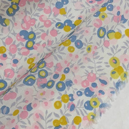 ◆輸入　リバティ　LIBERTY　タナローン　Wiltshire V　ウィルトシャー　V　カーネーションピンク　約130×50cm