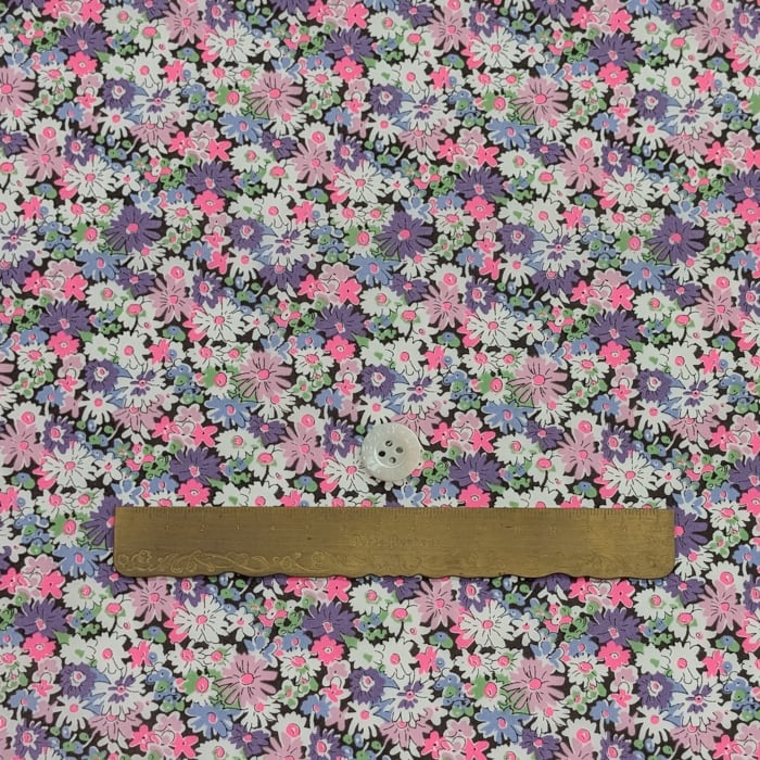 リバティ・ファブリックス　タナローン　Libby　リビー　ピンクネオン　約108×50cm