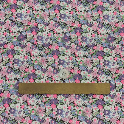 リバティ・ファブリックス　タナローン　Libby　リビー　ピンクネオン　約108×50cm