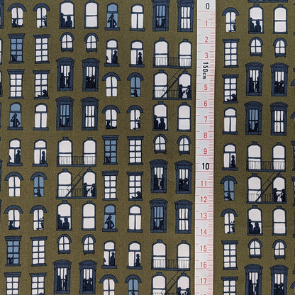 ◆輸入　リバティ　LIBERTY　タナローン　East Village B　イーストヴィレッジ　モスグリーン　約130×50cm