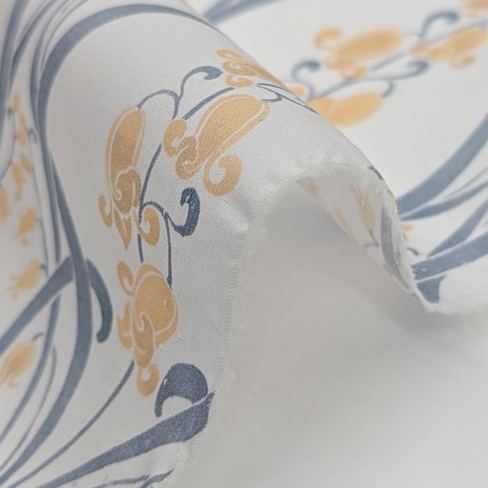リバティ・ファブリックス　タナローン　Bluebell　ブルーベル　イエロー　約108×50cm