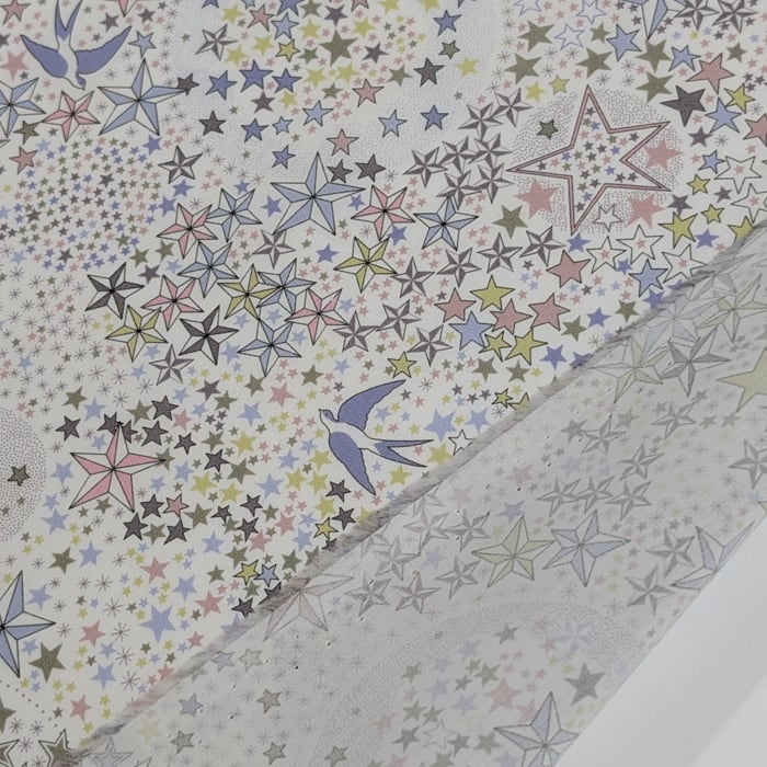 ◆輸入　リバティ　LIBERTY　オーガニックタナローン　Adelajda Flew Away　アデラジャフルーアウェイ　約130×50cm