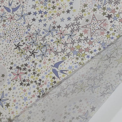 ◆輸入　リバティ　LIBERTY　オーガニックタナローン　Adelajda Flew Away　アデラジャフルーアウェイ　約130×50cm