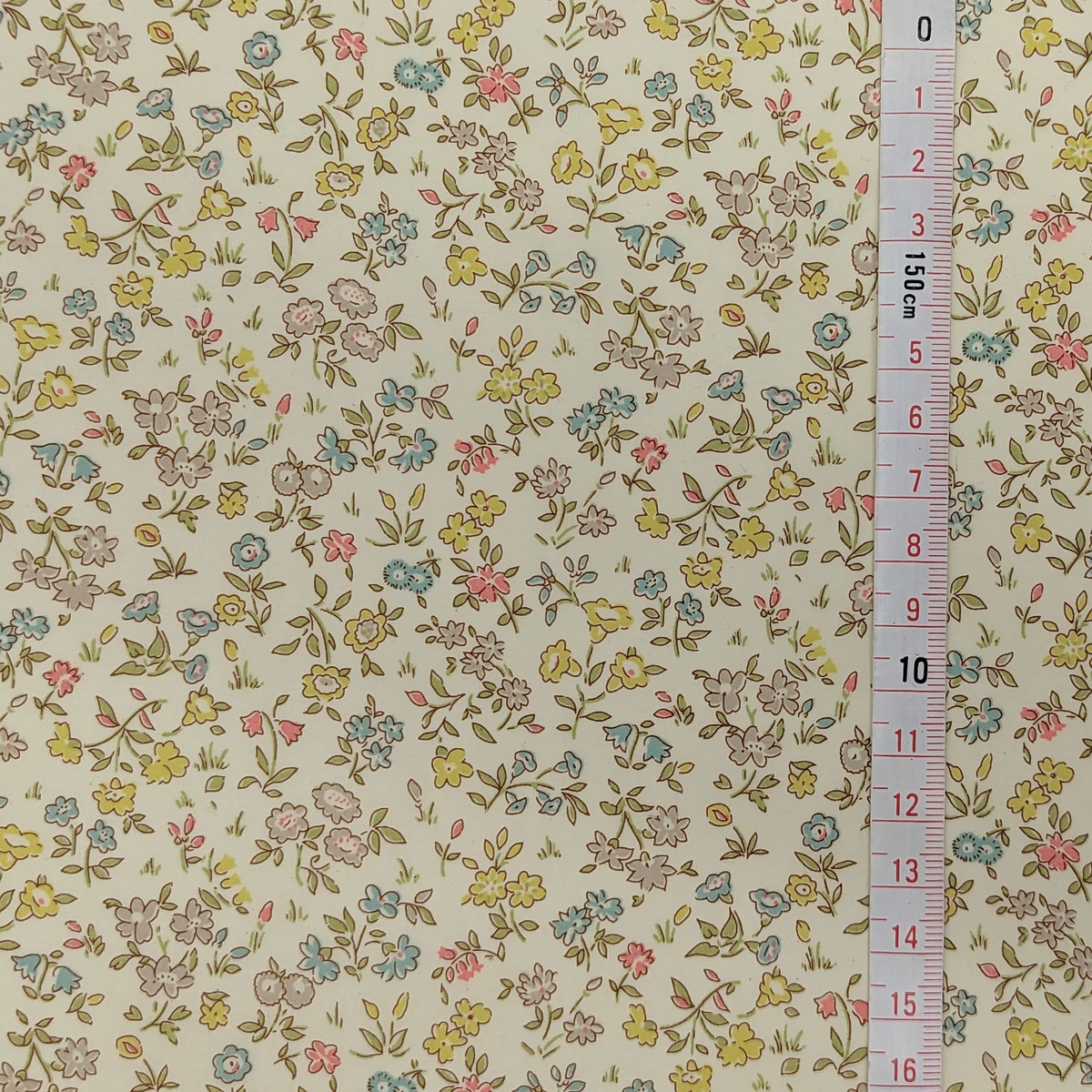 ◆輸入　リバティ　LIBERTY　タナローン　Meadow Sweet Cream　メドウスウィート　クリーム　約130×50cm