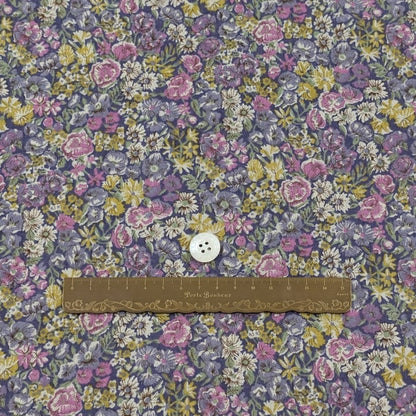 リバティ・ファブリックス　●エアリーコット生地●　Chive　チャイブ （サイズ拡大）　約108×50cm