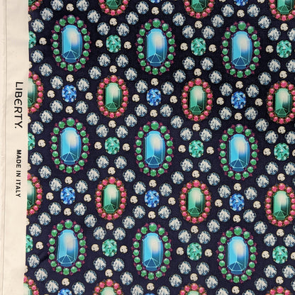 ◆輸入　リバティ　LIBERTY　タナローン　Tiara Blue　ティアラ　ブルー　約130×50cm