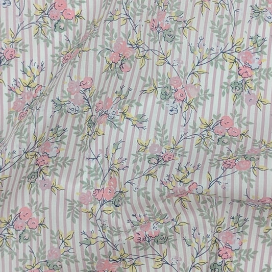 ★HHF別注★リバティ・ファブリックス　国産タナローン　Winding Roses　ワインディング・ローゼズ　約108×50cm