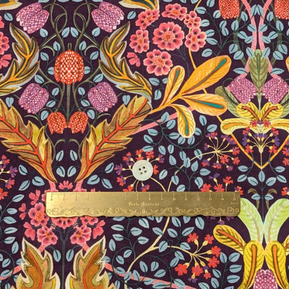 リバティ・ファブリックス　国産タナローン　Elm House　エルム・ハウス　約108×50cm