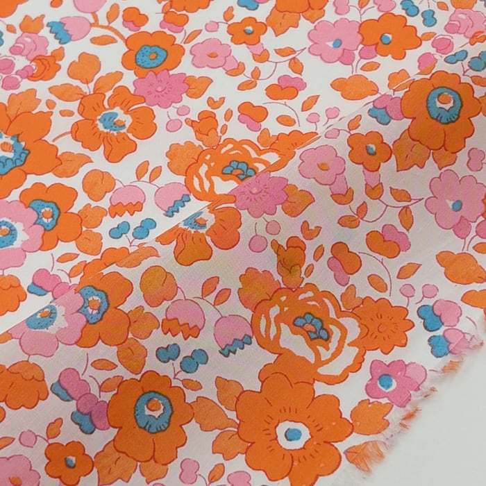 説明欄確認要◆輸入　リバティ　LIBERTY　タナローン　Betsy　ベッツィ　ソルターコイズ　約130×50cm