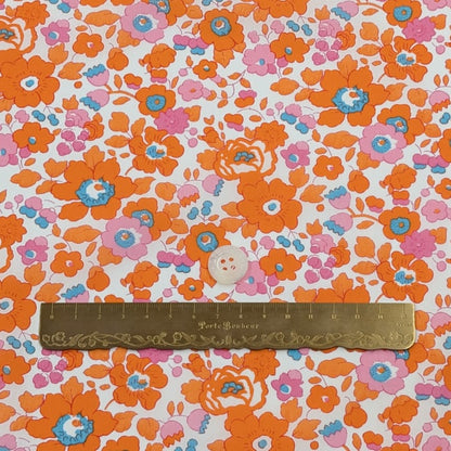 説明欄確認要◆輸入　リバティ　LIBERTY　タナローン　Betsy　ベッツィ　ソルターコイズ　約130×50cm