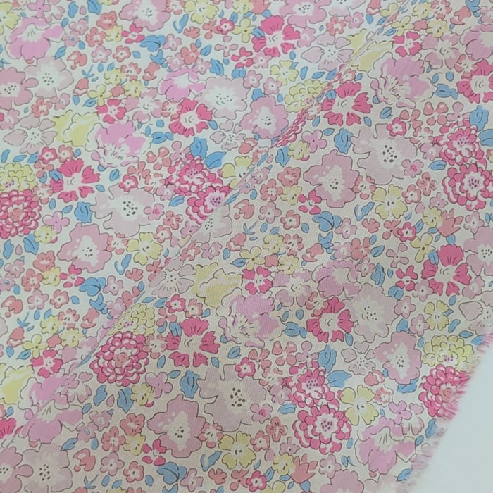 ★HHF別注★リバティ・ファブリックス　国産タナローン　Michelle　ミシェル　約108×50cm