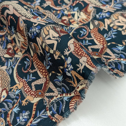 ◆輸入　リバティ　LIBERTY　タナローン　Winston B　ウィンストン　B　茶　約130×50cm