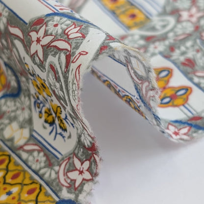 ◆輸入　リバティ　LIBERTY　タナローン　Elevenses　エレブンシズ　グレー　約130×50cm
