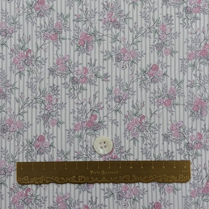 ★HHF別注★リバティ・ファブリックス　国産タナローン　Winding Roses　ワインディング・ローゼズ　約108×50cm