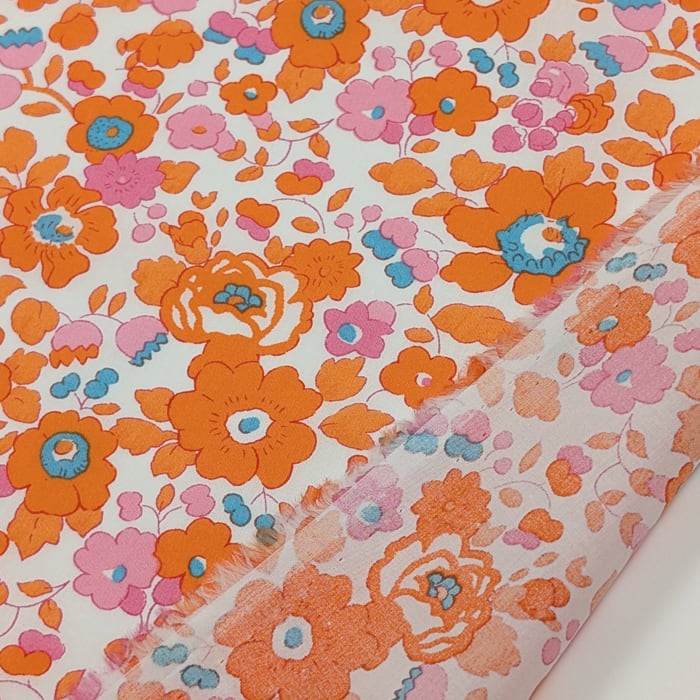 説明欄確認要◆輸入　リバティ　LIBERTY　タナローン　Betsy　ベッツィ　ソルターコイズ　約130×50cm