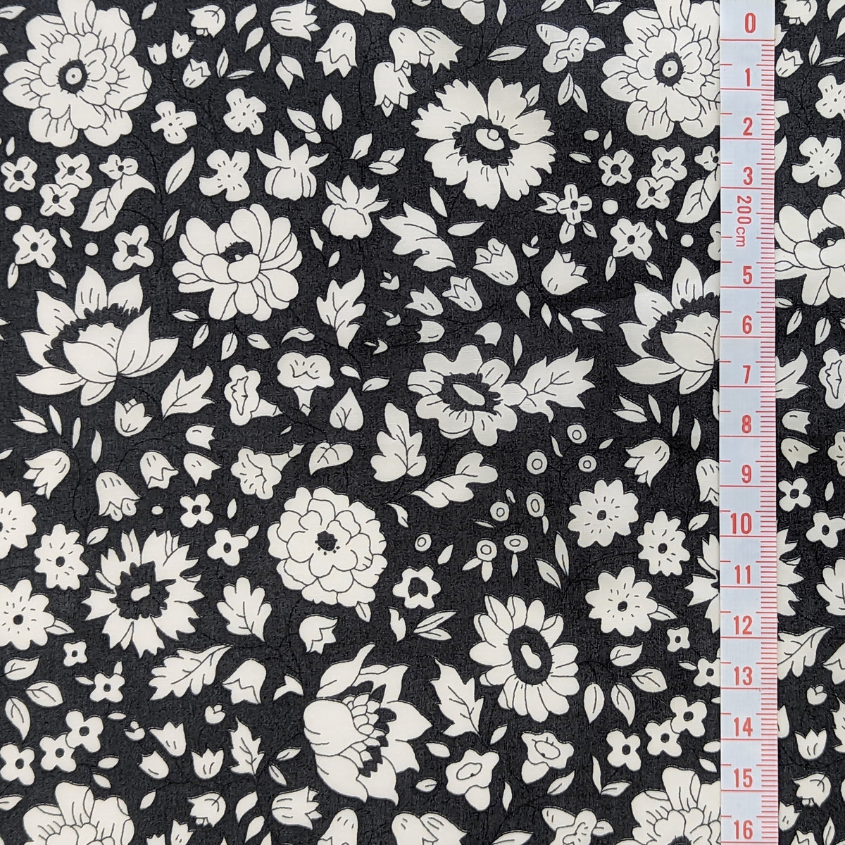 ◆輸入　リバティ　LIBERTY　タナローン　D'anjo Sky Black　ダンジョスカイ　ブラック　約130×50cm