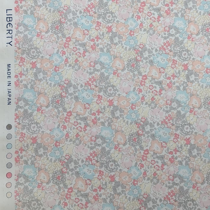 ★HHF別注★リバティ・ファブリックス　国産タナローン　Michelle　ミシェル　約108×50cm