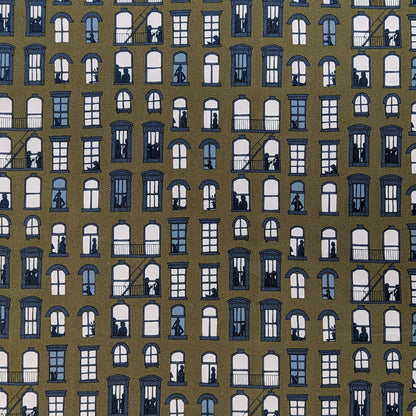 ◆輸入　リバティ　LIBERTY　タナローン　East Village B　イーストヴィレッジ　モスグリーン　約130×50cm
