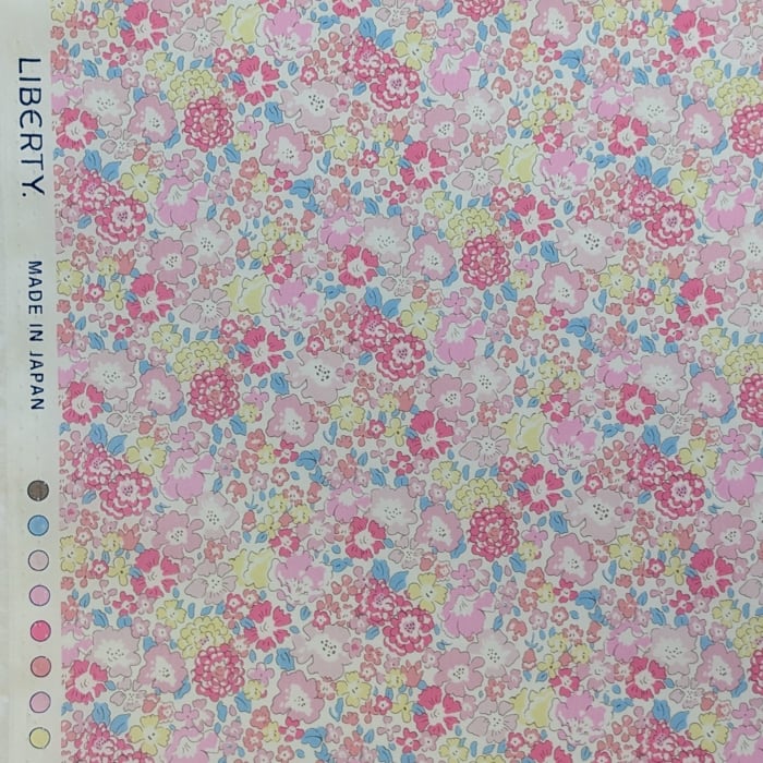 ★HHF別注★リバティ・ファブリックス　国産タナローン　Michelle　ミシェル　約108×50cm