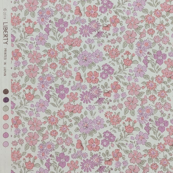 リバティ・ファブリックス　タナローン　Annabella　アナベラ　ピンク　約108×50cm