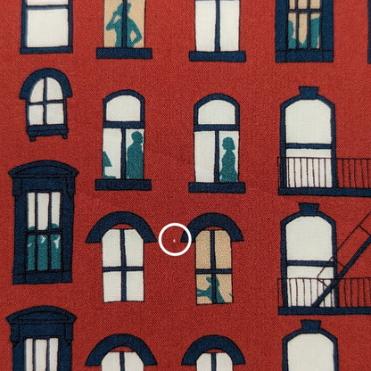 ◆輸入　リバティ　LIBERTY　タナローン　East Village C　イーストヴィレッジ　レッド　約130×50cm