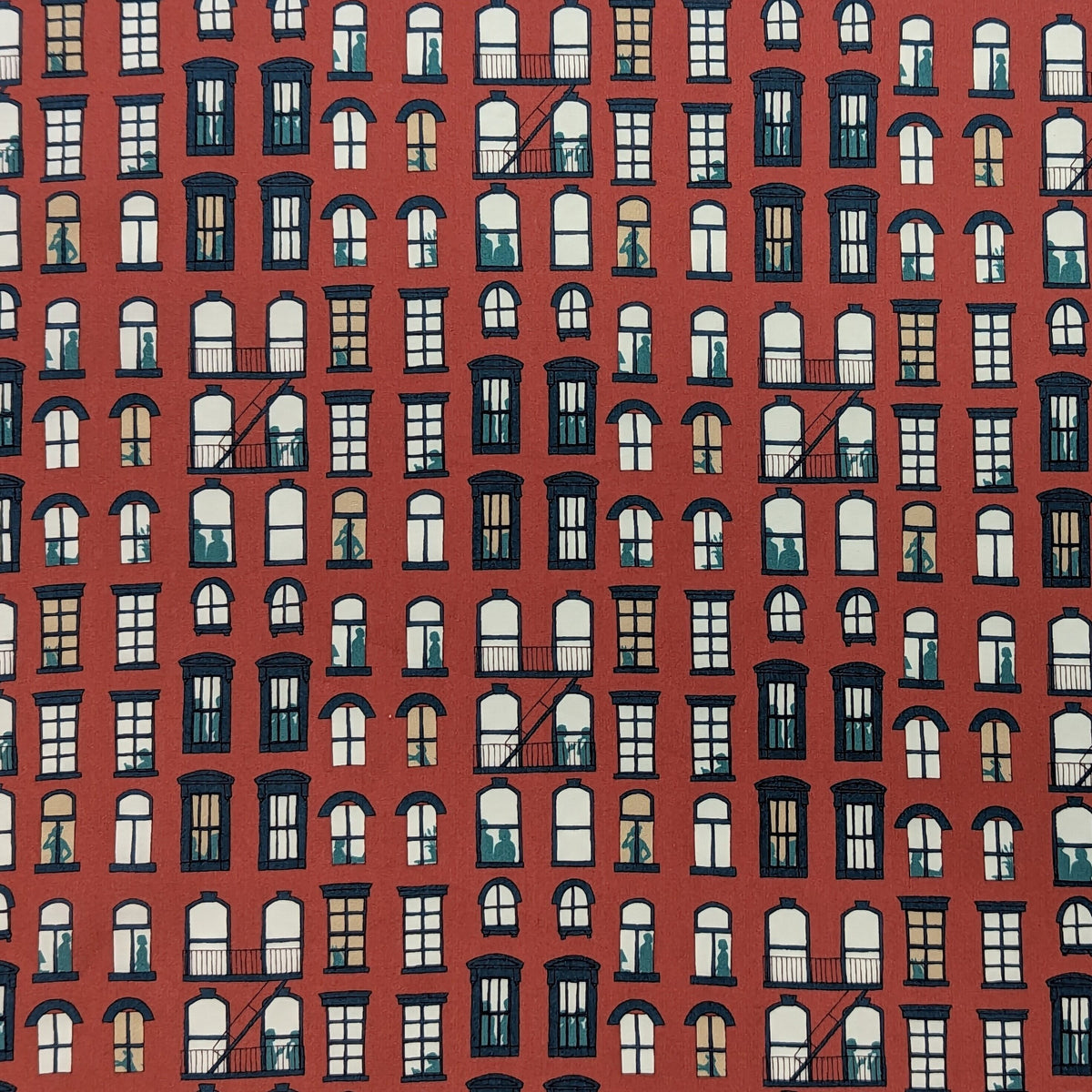 ◆輸入　リバティ　LIBERTY　タナローン　East Village C　イーストヴィレッジ　レッド　約130×50cm