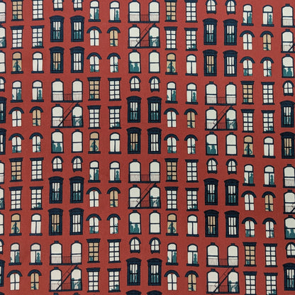 ◆輸入　リバティ　LIBERTY　タナローン　East Village C　イーストヴィレッジ　レッド　約130×50cm