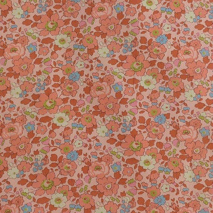 ◆輸入　リバティ　LIBERTY　タナローン　Betsy A　ベッツィ　コーラルピンク　約130×50cm