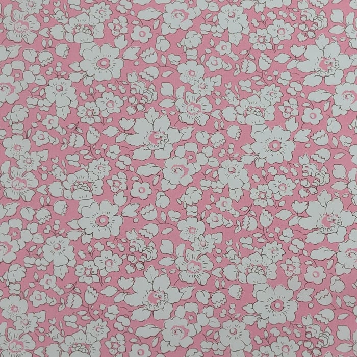 ◆輸入　リバティ　LIBERTY　タナローン　Betsy Boo　ベッツィ・ブー　ピンク　約130×50cm