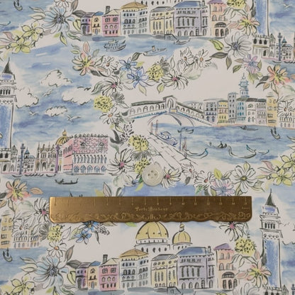 リバティ・ファブリックス　イタリア製タナローン　Venezia　ヴェネツィア　約108×50cm