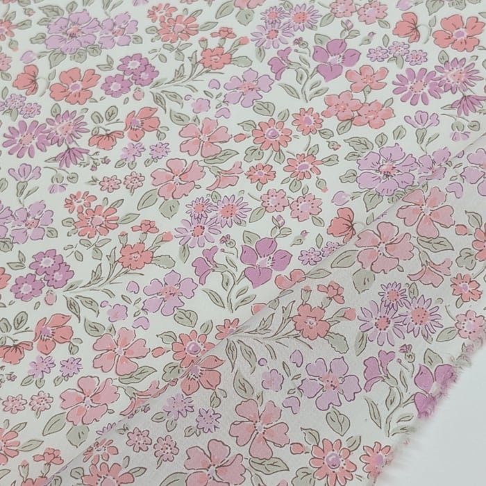 リバティ・ファブリックス　タナローン　Annabella　アナベラ　ピンク　約108×50cm