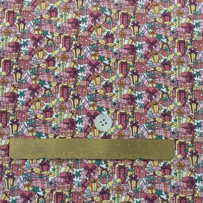 リバティ・ファブリックス　タナローン　 Check Surprise　チェック サプライズ　約108×50cm