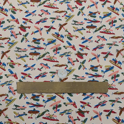 リバティ・ファブリックス　タナローン　Miles’ Adventure マイルズ・アドベンチャー 　約108×50cm