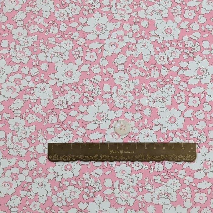 ◆輸入　リバティ　LIBERTY　タナローン　Betsy Boo　ベッツィ・ブー　ピンク　約130×50cm