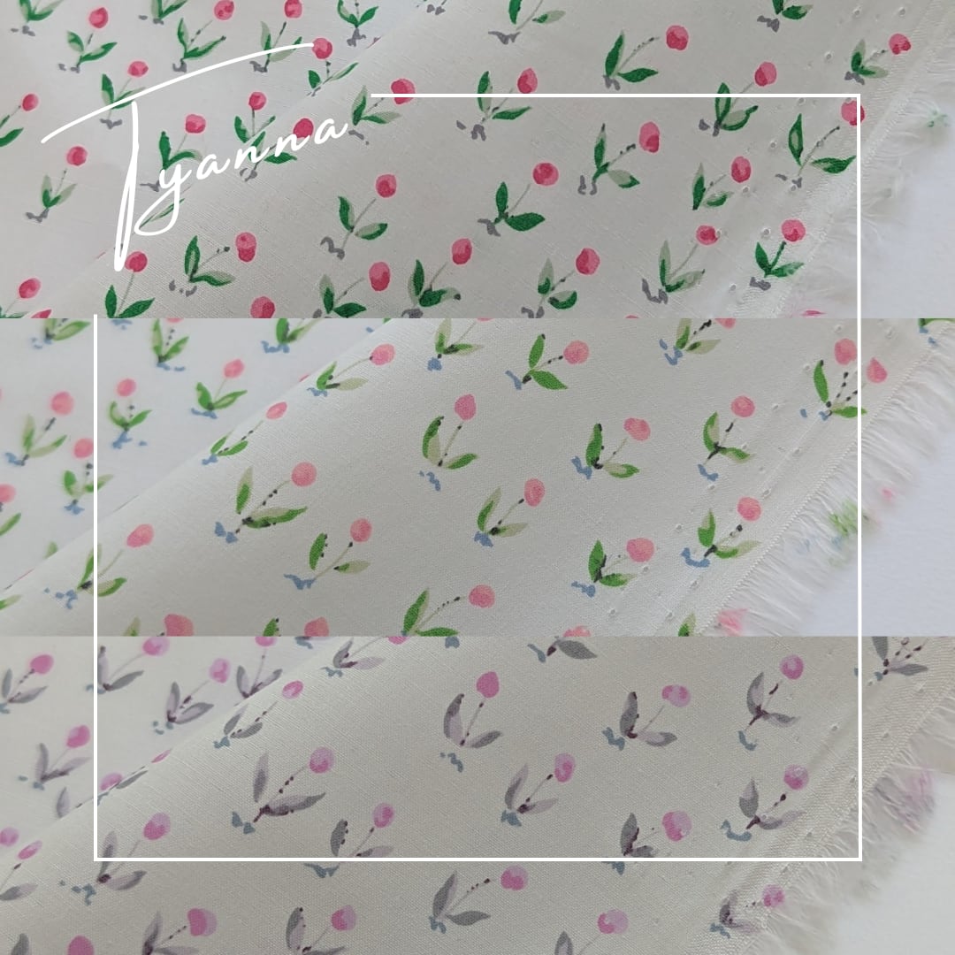 ★HHF別注★LIBERTY リバティプリント 国産タナローン　Tyanna　ティアナ　約108×50cm