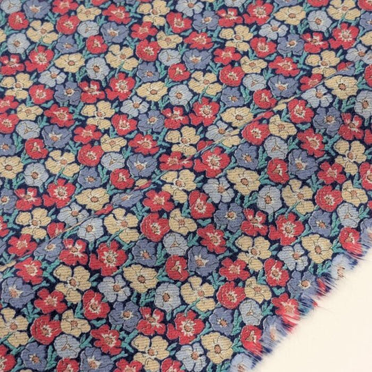 リバティ・ファブリックス　●エアリーコット生地●　Anemones　アネモネズ　約108×50cm