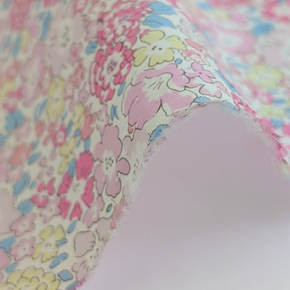 ★HHF別注★リバティ・ファブリックス　国産タナローン　Michelle　ミシェル　約108×50cm
