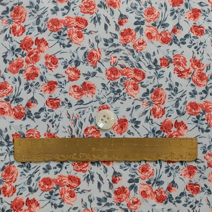 ◆輸入　リバティ　LIBERTY　タナローン　Dancing Roses　ダンシング・ローゼズ　約130×50cm