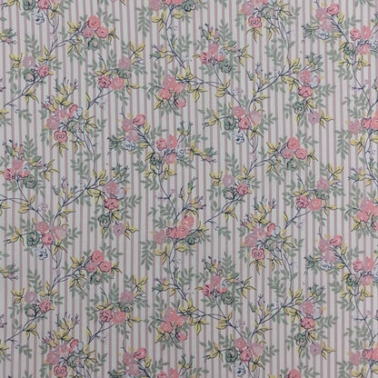 ★HHF別注★リバティ・ファブリックス　国産タナローン　Winding Roses　ワインディング・ローゼズ　約108×50cm