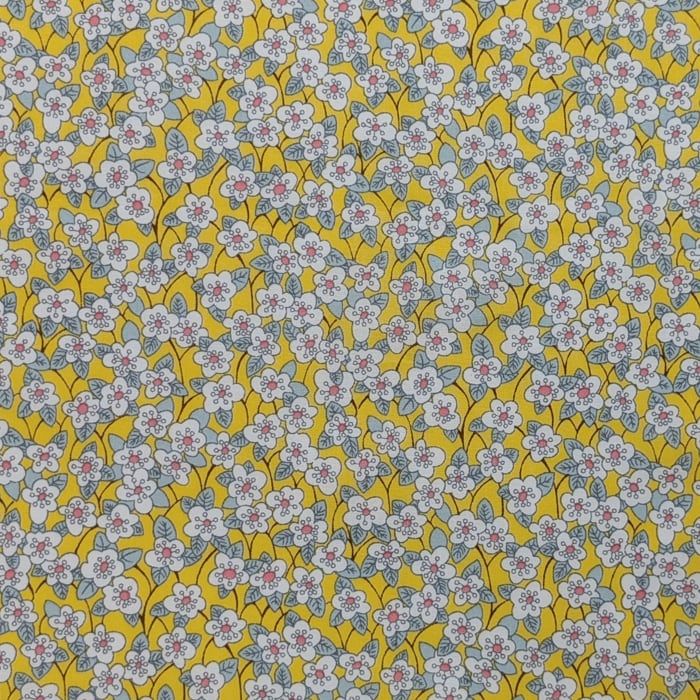 ◆輸入　リバティ　LIBERTY　タナローン　Ffion　フィオン　イエロー　約130×50cm