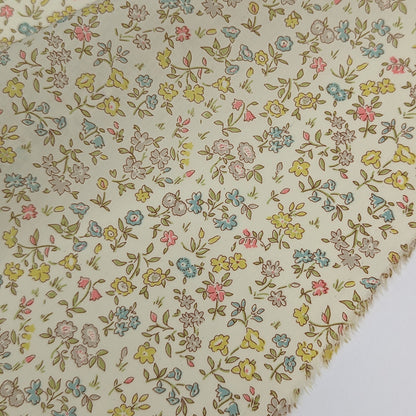 ◆輸入　リバティ　LIBERTY　タナローン　Meadow Sweet Cream　メドウスウィート　クリーム　約130×50cm