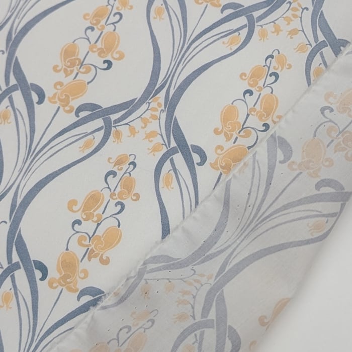 リバティ・ファブリックス　タナローン　Bluebell　ブルーベル　イエロー　約108×50cm